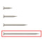 Electrode Pins without insulation 60 mm